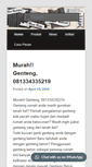 Mobile Screenshot of jualgentengbeton.com